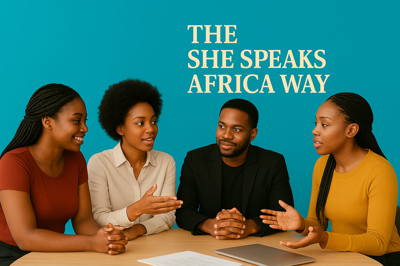 She Speaks Africa: \ Our process.
